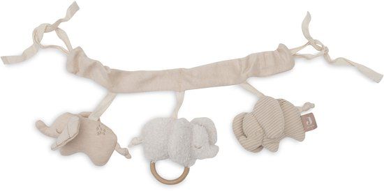 Jollein Wagenspanner Elephant Tales - Beige