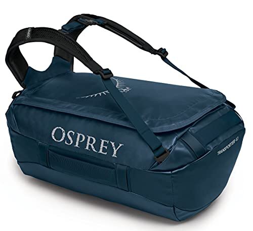 Osprey Europe Osprey Uniseks - Volwassen Transporter 40 Duffel Bag, Venturi Blue, O/S