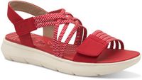 Jana Dames Coshy Sorgenfrei Sandalen Rood
