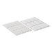 VELCRO® VEL-EC60235 Klittenband vierkanten Om vast te plakken Haak- en lusdeel (l x b) 25 mm x 25 mm Wit 24 paar