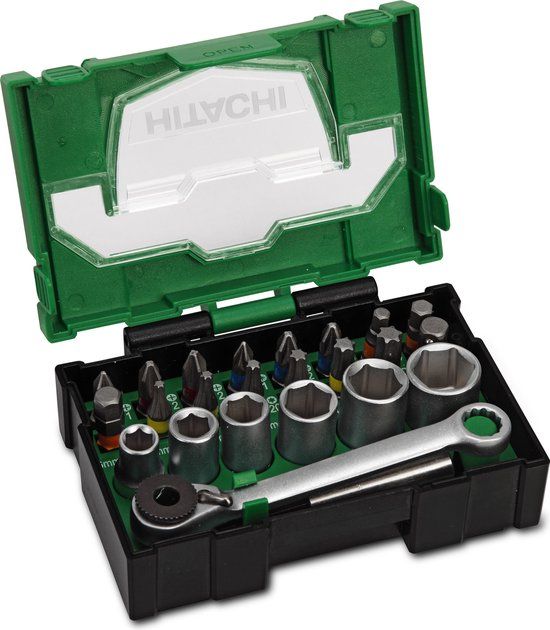 HiKOKI 24-delige bitset in mini-systainer - 40030020