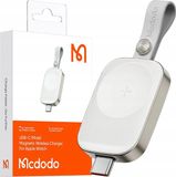 Mcdodo Chargeur rapide inductif pour Apple Watch Blanc USB-C 5W