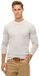 Superdry - Essentials lichtgewicht gebreid sweatshirt met ronde hals - Heren - Cadet Grey Marl - XXL