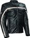 DIFI Houston veste de moto en cuir, noir/beige, taille 48