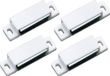 AMIG magneetsnapper/deurmagneet - 4 stuks - wit