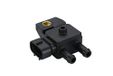 HELLA 6PP 009 409-301 Sensor, uitlaatgasdruk - 3-polig - Geschroefd