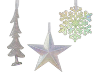 Decoris Figuren plastic l1b10h10c trnsp/iris a3