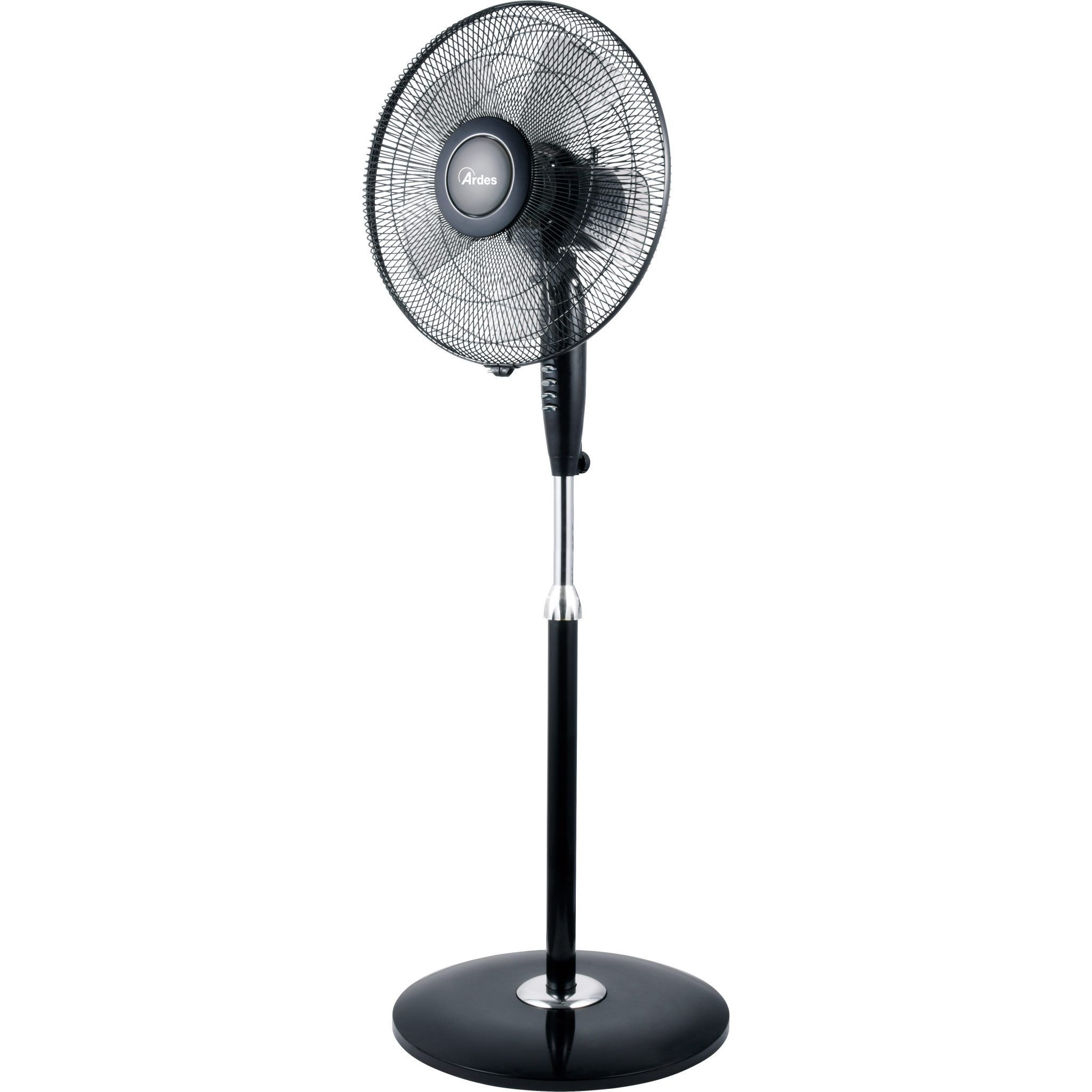 Merkloos Ardes AR5S41PB - Statiefventilator - Zwart - 40 cm