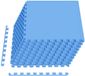 vidaXL Vloermatten Blauw EVA Schuim 50 stuks 18 m²