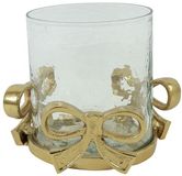 Countryfield Kandelaar m/strik Darla L L14B15H15cm - goud