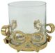 Countryfield Kandelaar m/strik Darla L L14B15H15cm - goud