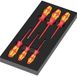 Wera 05150133001 97110 Schuimrubberen inzetstuk schroevendraaier Kraftform Serie 100 VDE Set 1, 7-delig