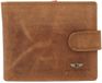 Peterson - Portefeuille horizontal - Protection RFID - Cuir nubuck