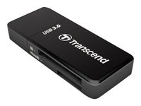 Transcend Lecteur de carte RDF5 USB 3.2 Gen 1 (3.1 Gen 1) - Noir