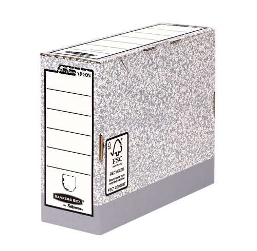 Fellowes Bankers Box Archiefdoos System - Grijs - A4 - 10 stuks