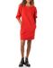 Amazon Essentials Dames Fleece Blouson Mouw Crewneck Sweatshirt Jurk (Verkrijgbaar in Grote Maten)
