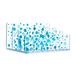 HomeBLOCKrocks Designer bureau-organizer, brievensorteerder van origineel plexiglas, organizer voor brieven, kaarten, kaartenstandaard, tafelorganizer voor het bureau - Fairy BIG Sparkle - blauw