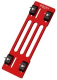 StarTech Geleideplaat voor cirkelzagen - Verstelbare geleidebasis - 296 x 90 mm - Rood aluminium - 3 mm precisie-groef - Geanodiseerde, gestraalde oppervlakte - 4 bevestigingsblokken