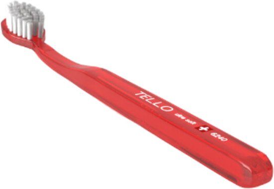Tello Ultra Soft 6240 - Tandenborstel - Grote borstelkop - Zachte borstelharen