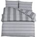 Gris Coton Ensemble De Housse De Couette 260x220 cm