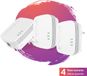 STRONG - Powerline 600 Kit Mini - Trio Prises CPL - Powerline Kit - 600 Mbps - Wit