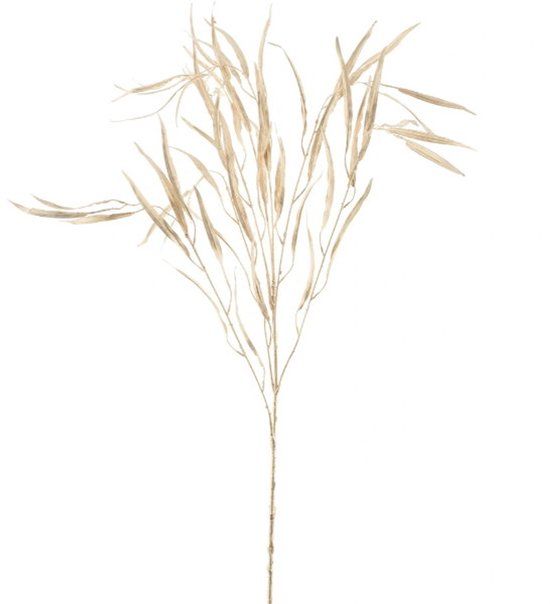 Hortus Kunsttak willow spray ruka gold 115 cm
