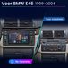 Junsun Android 14 Autoradio Geschikt voor BMW E46 1999-2004 | 7 inch IPS Touchscreen | Draadloze CarPlay & Android Auto | 2GB RAM 64GB ROM | DSP | Stuurwielbediening | Achteruitrijcamera Ondersteuning