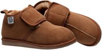 LuLu wonen LuLu Schapenvacht Sloffen met Klittenband Sluiting en Profielzool – Warme, comfortabele Pantoffels - voor Dames en Heren - Maat 38