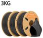 filament d'imprimante 3D - ASA fibre de carbone, 1,75 mm - bobine de 3 kg - Convient aux imprimantes 3D FDM - Tolérance ±0,03 mm - Résistant aux UV et à la chaleur - Gris foncé