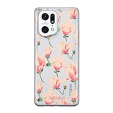 ERT GROUP mobiel telefoonhoesje voor Oppo FIND X5 PRO Babaco patroon Flowers 016