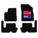 DBS 1763620 Autovloermatten, precies passend, 4-delig, antislip, zwarte tapijtstof, 900 g/m², velours-afwerking, Star Serie
