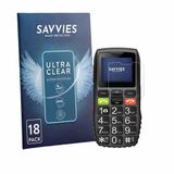 Savvies - Screenprotector voor artfone C1 - Folie Beschermfolie transparant 18 Stuks