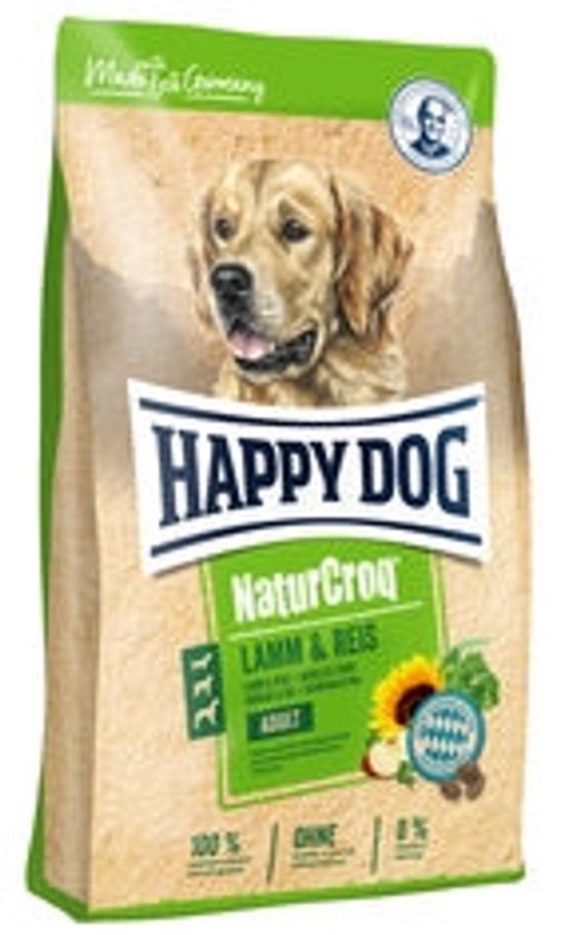 Happy Dog NaturCroq Lamm & Reis (lam en rijst) - 4 kg