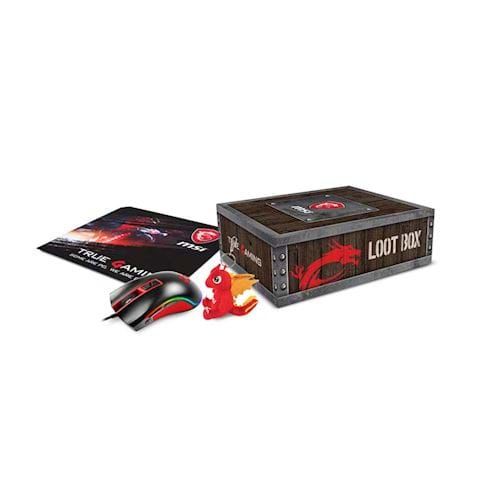 MSI GP Loot Box bundel - gaming muis 2018
