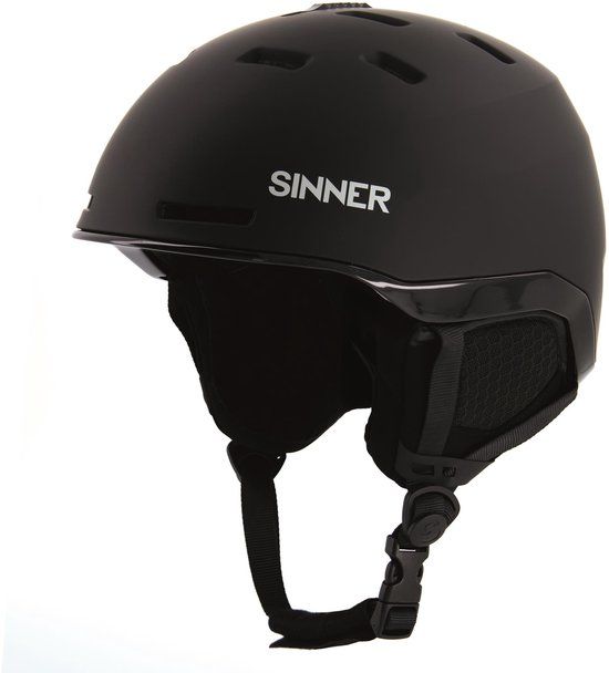 SINNER KAISER Unisex Skihelm - MATTE BLACK - Maat S (51-54 cm) - 2025/2026