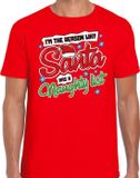 Bellatio Decorations Shoppartners Bv Foute Kersttrui t-shirt - Why Santa Has A Naughty List - Rood - Heren - Maat S
