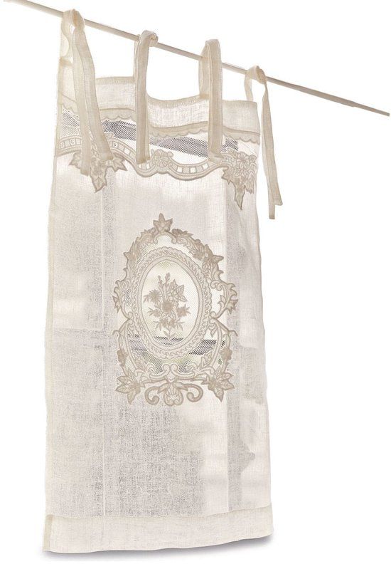 LOBERON Vitrage Mesnay wit