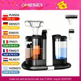Omeser 750W 15KPa Vlekkenreiniger Handheld Tapijt- en Stofreiniger voor Bank, Trappen, Autostoel