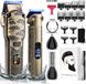 Sansbeauté Tondeuse sans fil professionnelle 5-en-1 - Édition Barber | PRO 5 in 1 | Or