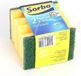 Sorbo Schuursponzen/schuursponsjes - 10x - met handgreep - 9 x 6,5 x 4 cm