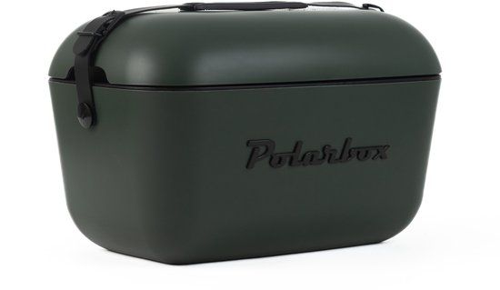 Polarbox Koelbox met Schouderband - Green Forest-Black - 12 Liter