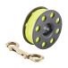 Divemarine Bobine 15 m Mousqueton en laiton 90 mm Compact Finger