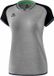 Erima Sportshirt - Maat 40 - Vrouwen - grijs/zwart/wit