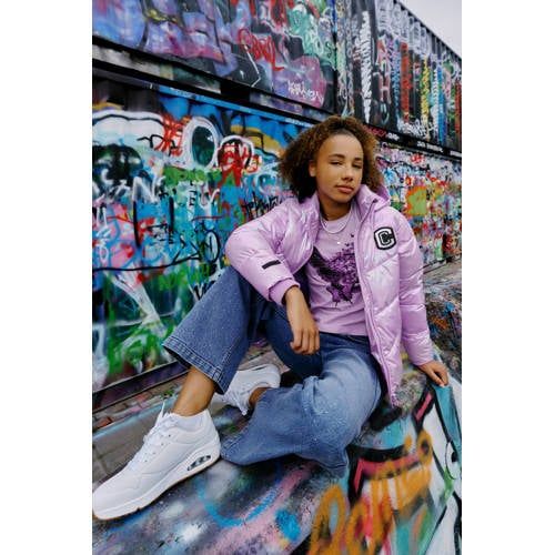 Coolcat Diamond Jeans Daphne Blauw Meisjes Katoen Effen - maat 140
