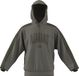 adidas Hombre COLLEGIATE FLEECE HOODIE, silver pebble/olive strata, L Extra Tall