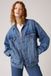 Levi's Veste Trucker Oversize - Femme - L - Bleu / Medium Indigo Worn In