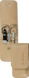 Pfeilring Manicureset Beige/Zilver 4-delig