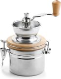 Weis Koffiemolen, Luchtdicht, 500 ml, RVS, Grijs