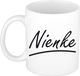 Shoppartners Bv Nienke Naam koffiemok - wit - 300 ml