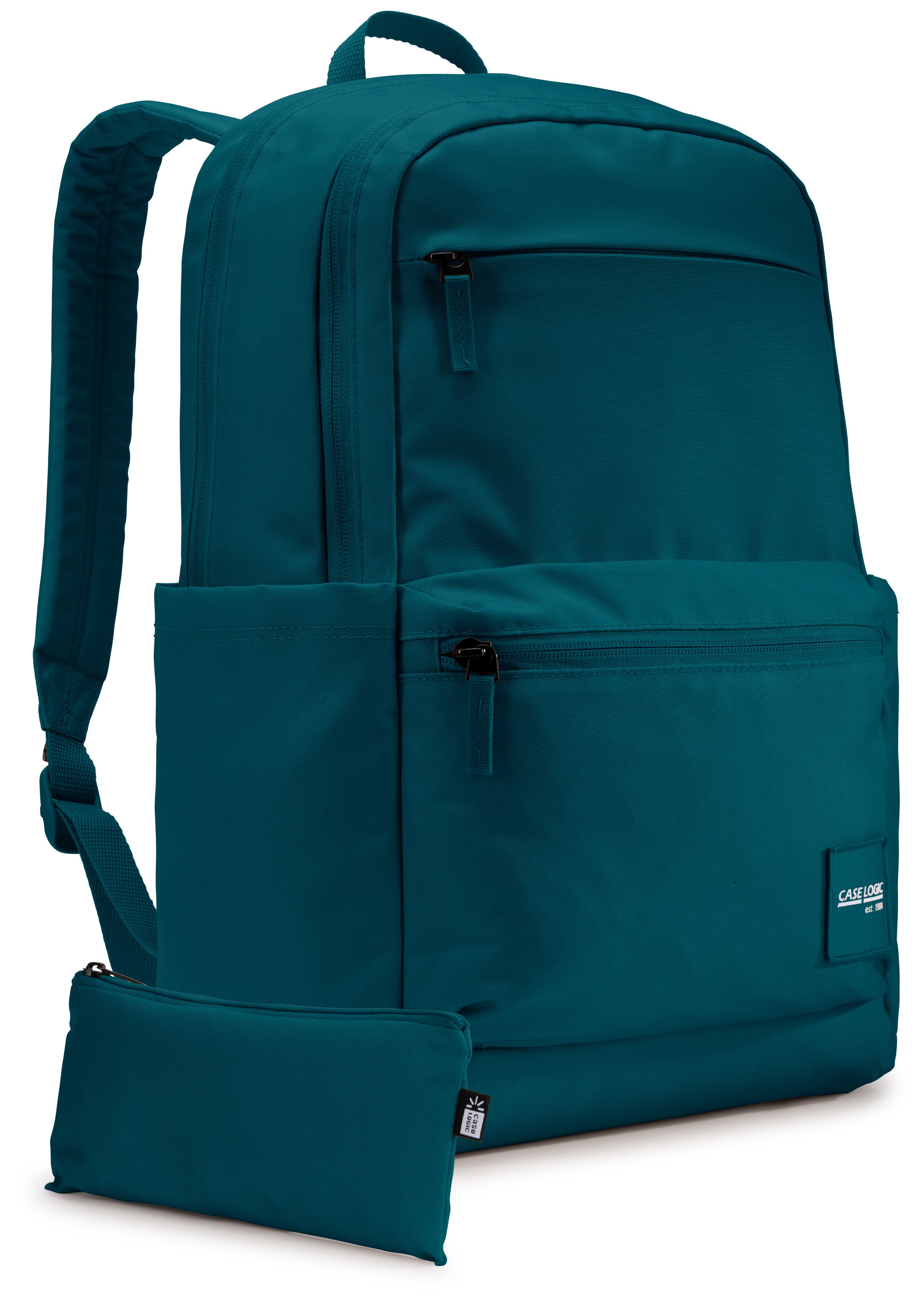 Case Logic Campus CCAM3216 - Deep Teal Backpack - 26L - Polyester - Unisex